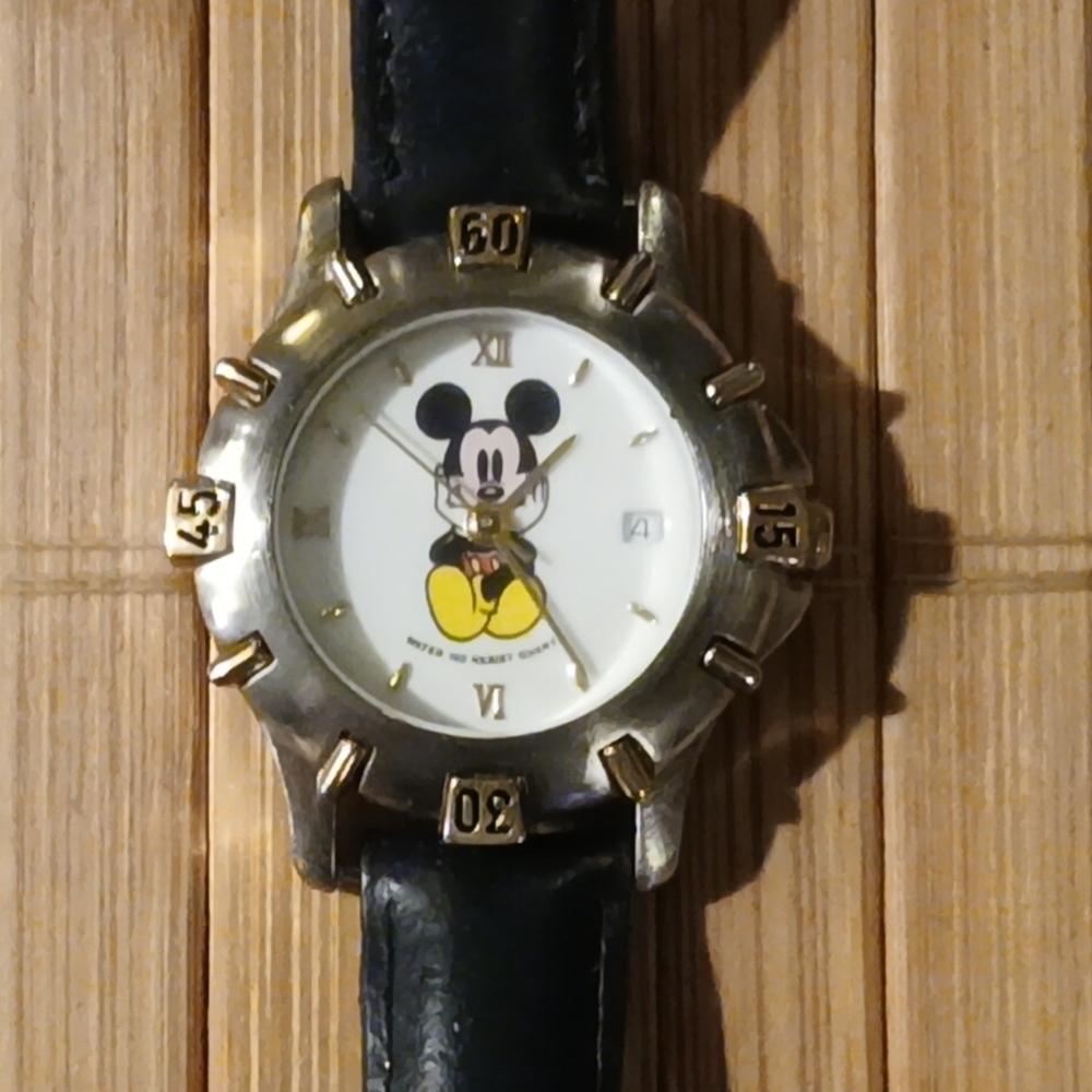 Four Vintage Mickey Mouse Disney Watches